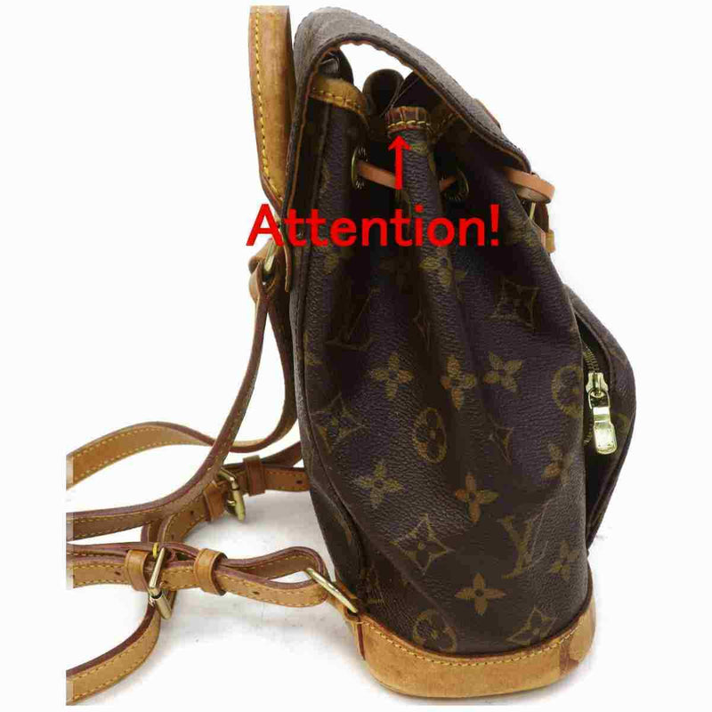 Louis Vuitton Montsouris Backpack PM (Authentic Pre-Owned) Leather Handbags