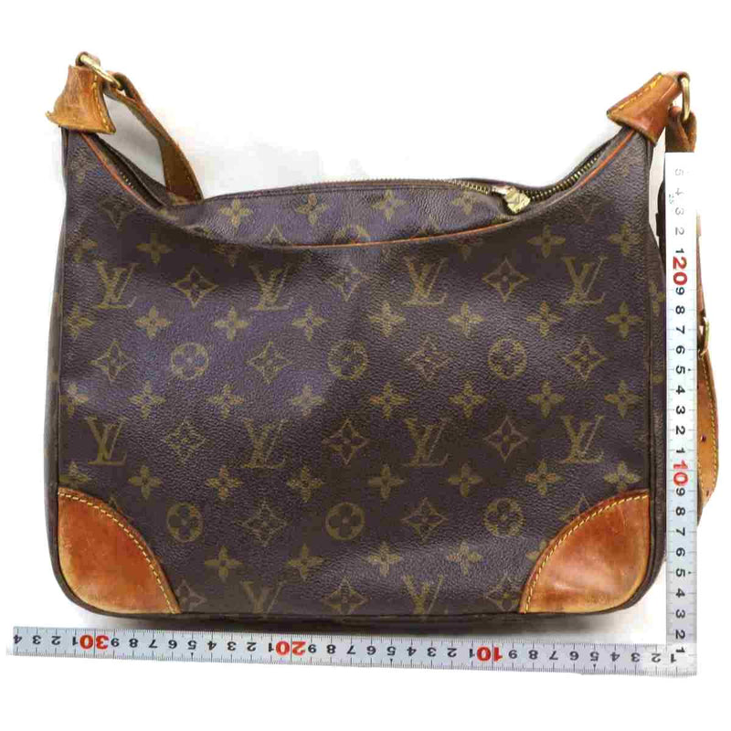 Louis Vuitton - Authenticated Boulogne Handbag - Cloth Brown for Women, Good Condition
