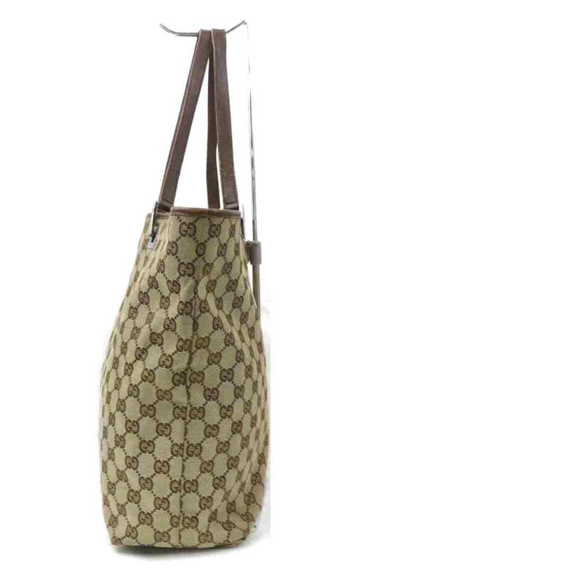 Pre-loved authentic Gucci Gg Tote Bag Brown Canvas sale at jebwa