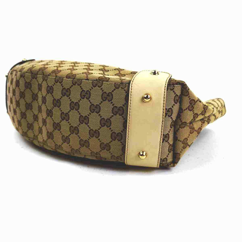 Gucci Horsebit Tote Bag Light Brown