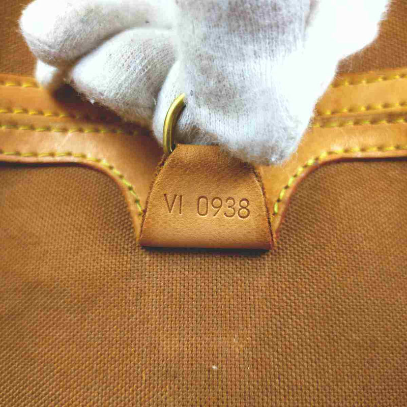 VINTAGE LOUIS VUITTON ELLIPSE SHOULDER GM CANVAS MONOGRAM HAND BAG Brown  Cloth ref.902096 - Joli Closet