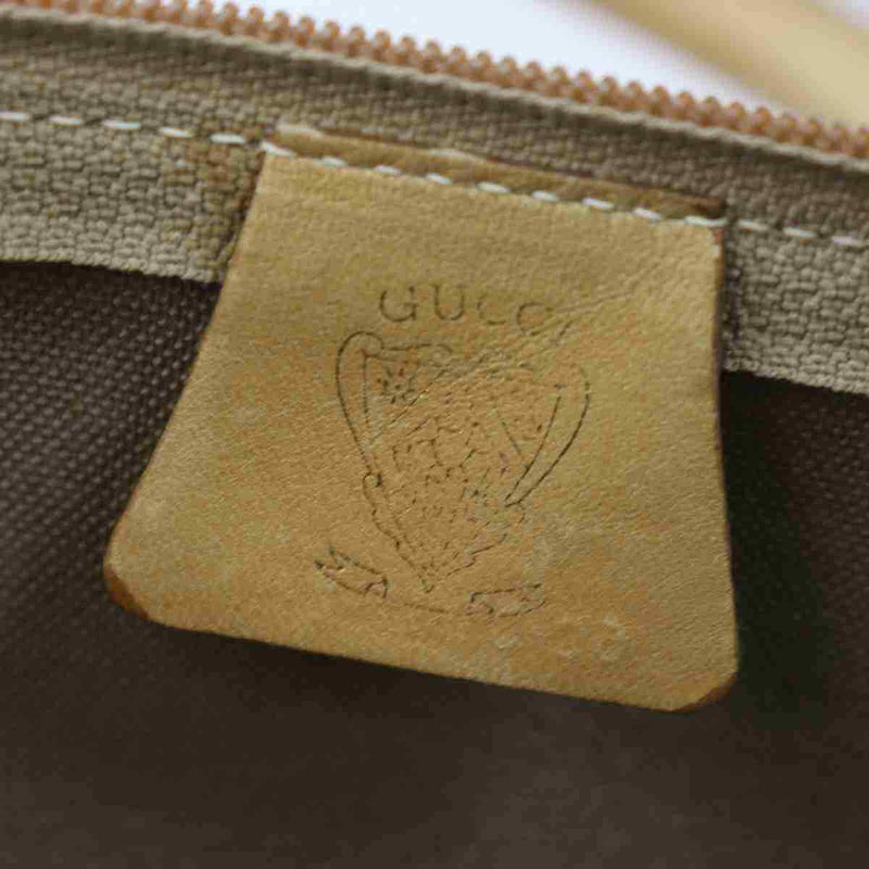 Pre-loved authentic Gucci Micro Gg Tote Bag Brown sale at jebwa