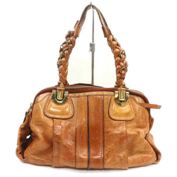 Pre-loved authentic Chloe Heloise Shoulder Bag Brown sale at jebwa