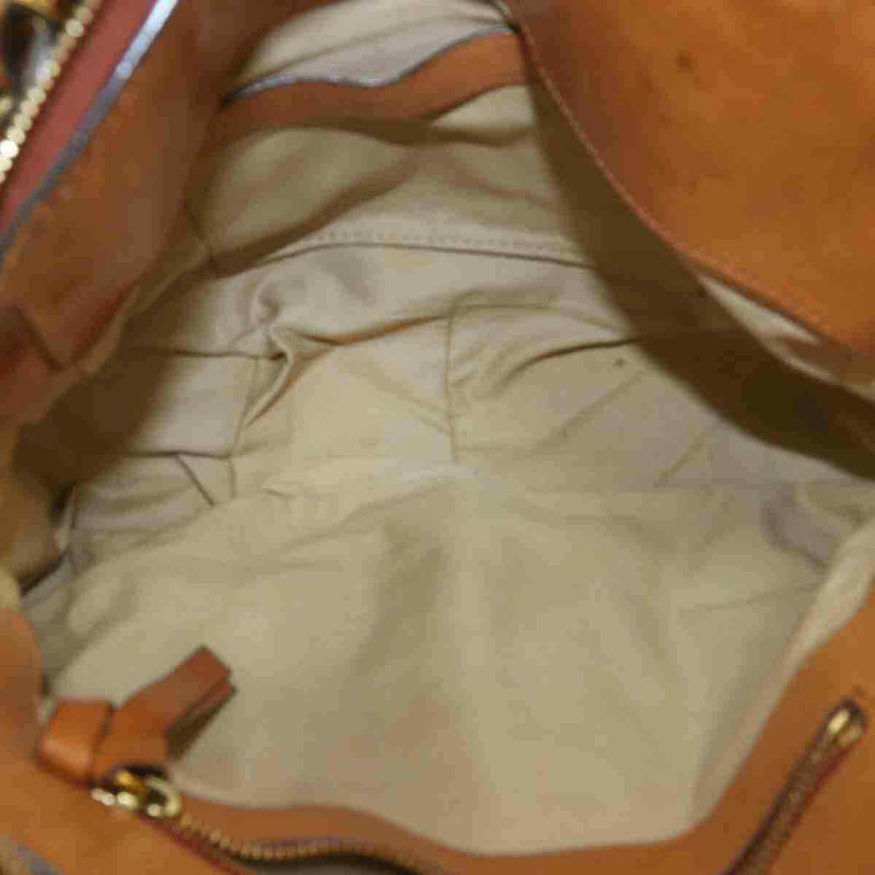 Pre-loved authentic Chloe Heloise Shoulder Bag Brown sale at jebwa