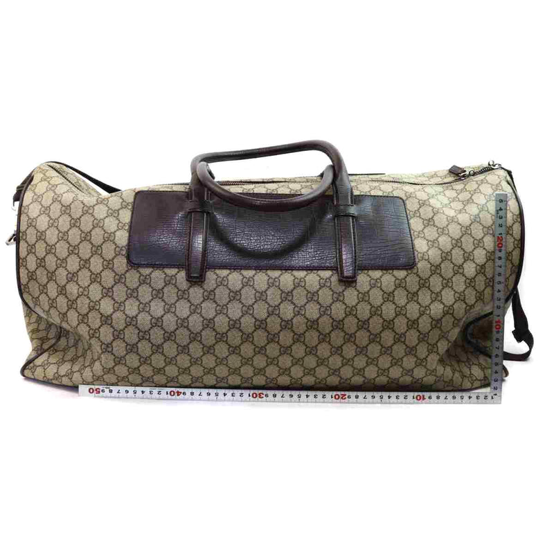 Pre-loved authentic Gucci Gg Travel Bag Beige Coated sale at jebwa
