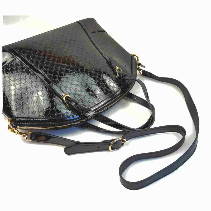 Pre-loved authentic Gucci Shoulder Bag Black Leather sale at jebwa