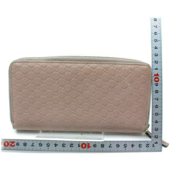 Gucci Zippy Wallet Pink Leather