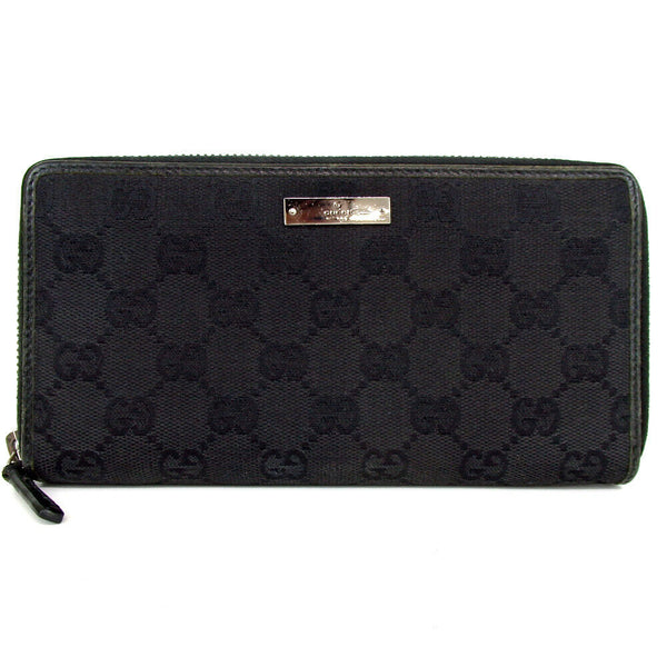 Pre-loved authentic Gucci Gg Pattern Zip Around Wallet sale at jebwa.