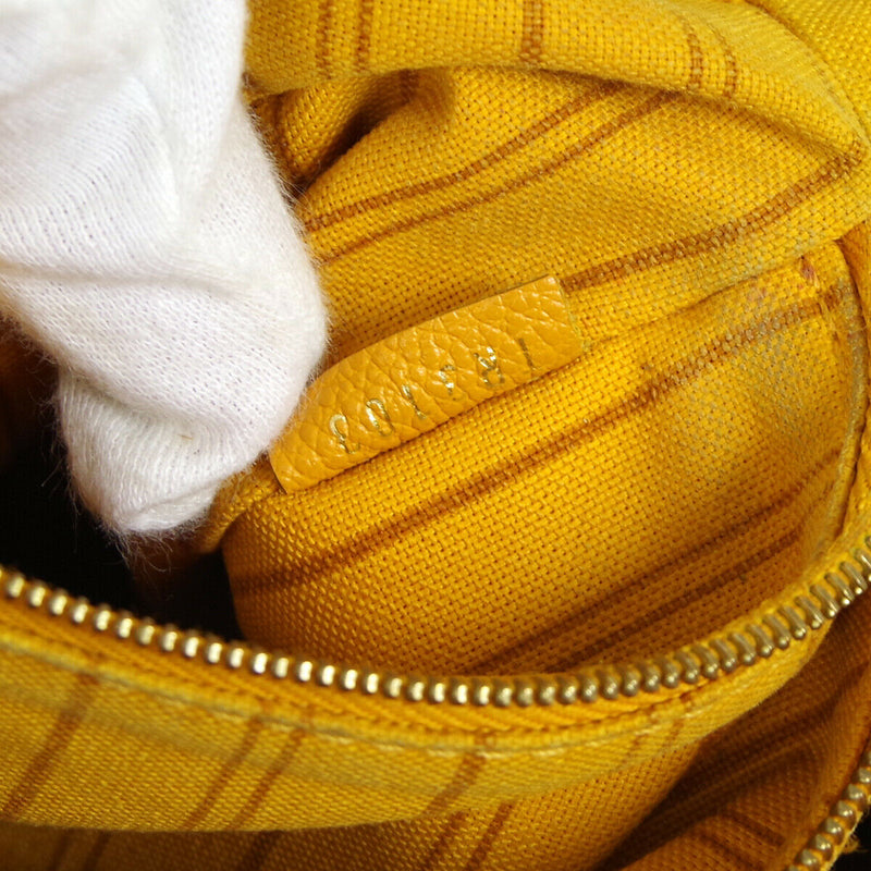 Louis Vuitton Lumineuse Orange Leather Shoulder Bag (Pre-Owned)