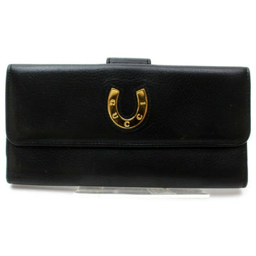 Pre-loved authentic Gucci Wallet Black Leather sale at jebwa.