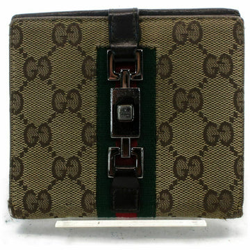 Gucci Jackie Wallet Brown Canvas