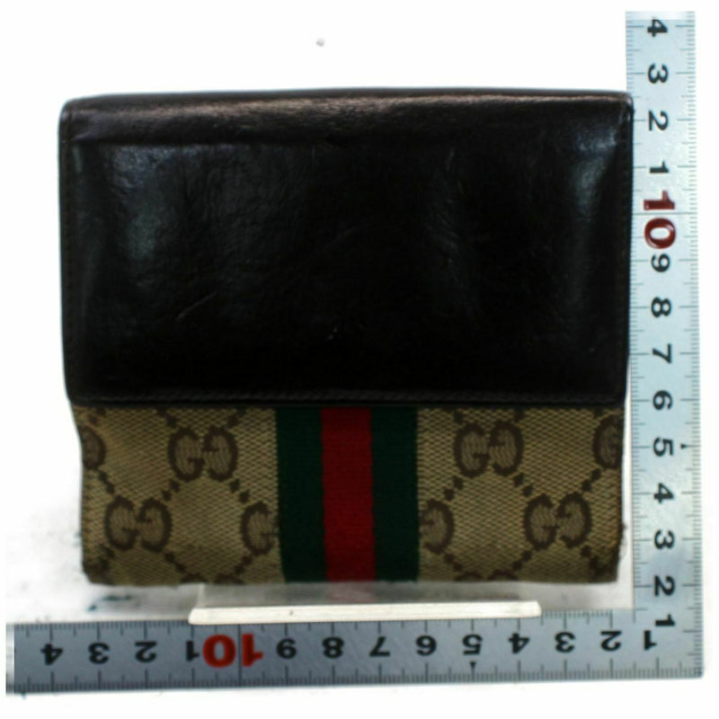 Gucci Jackie Wallet Brown Canvas