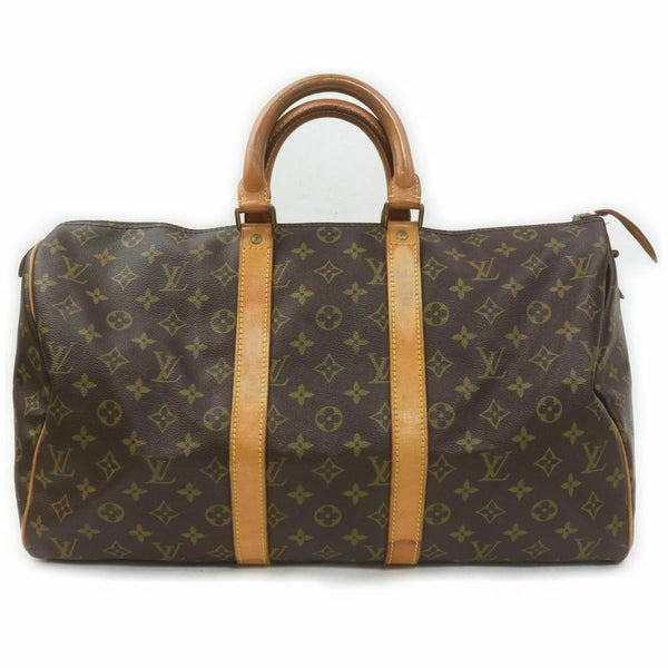 Pre-loved authentic Louis Vuitton Keepall 45 Boston Bag sale at jebwa.
