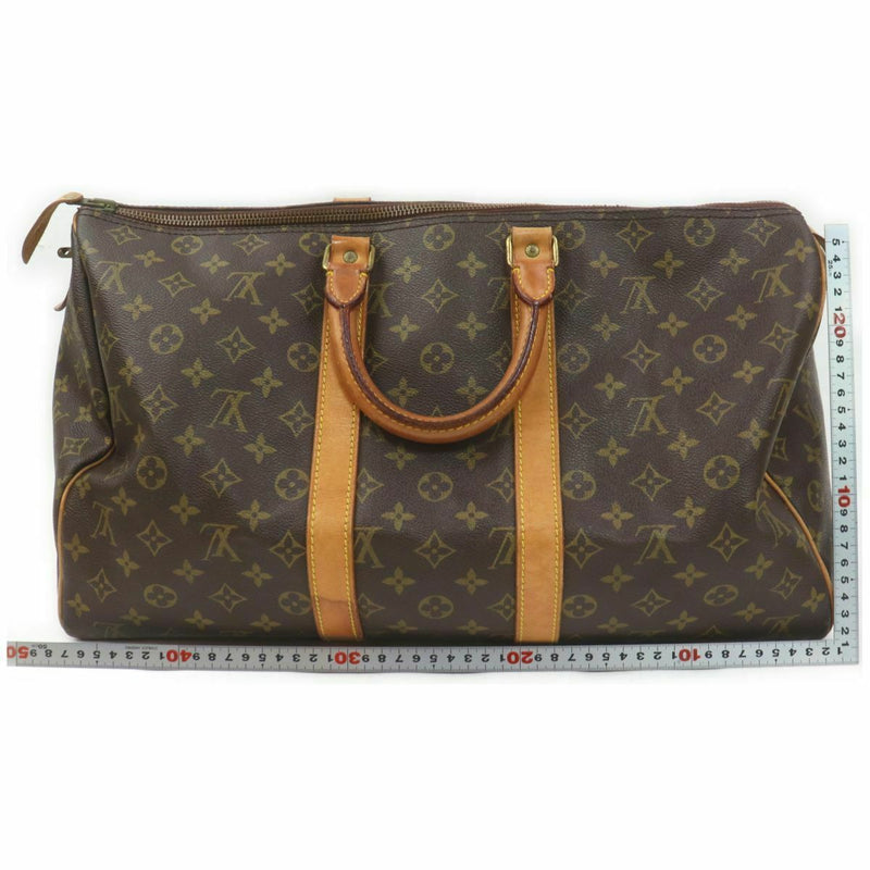 Pre-loved authentic Louis Vuitton Keepall 45 Boston Bag sale at jebwa.