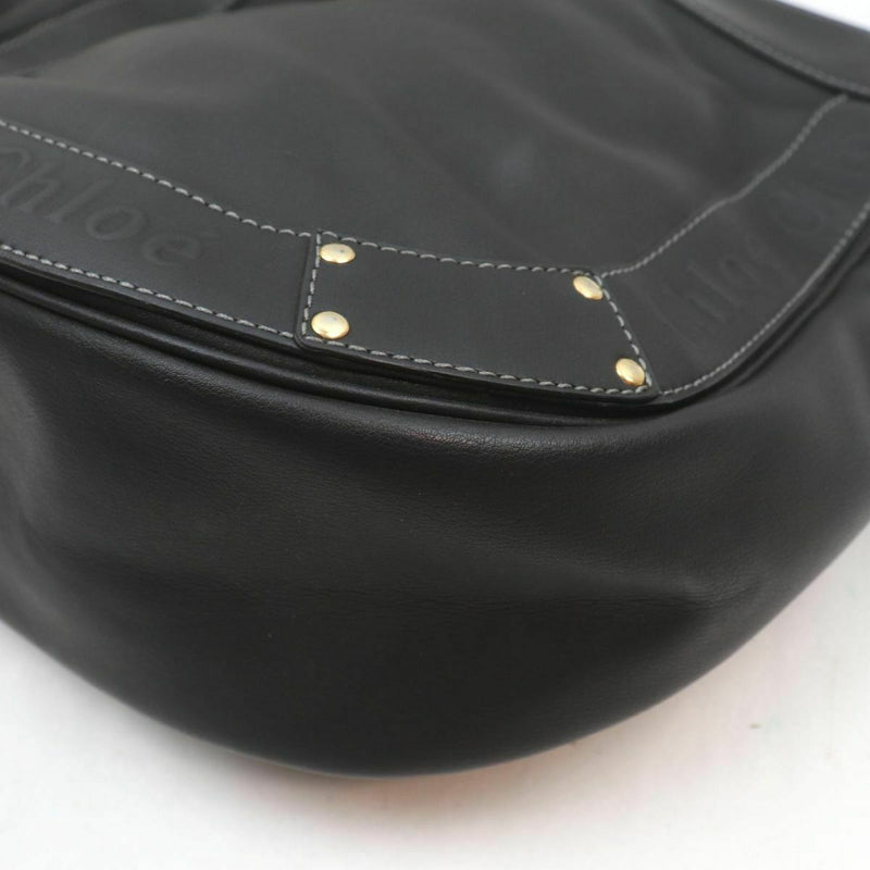 Pre-loved authentic Chloe Crossbody Bag Black Leather sale at jebwa.