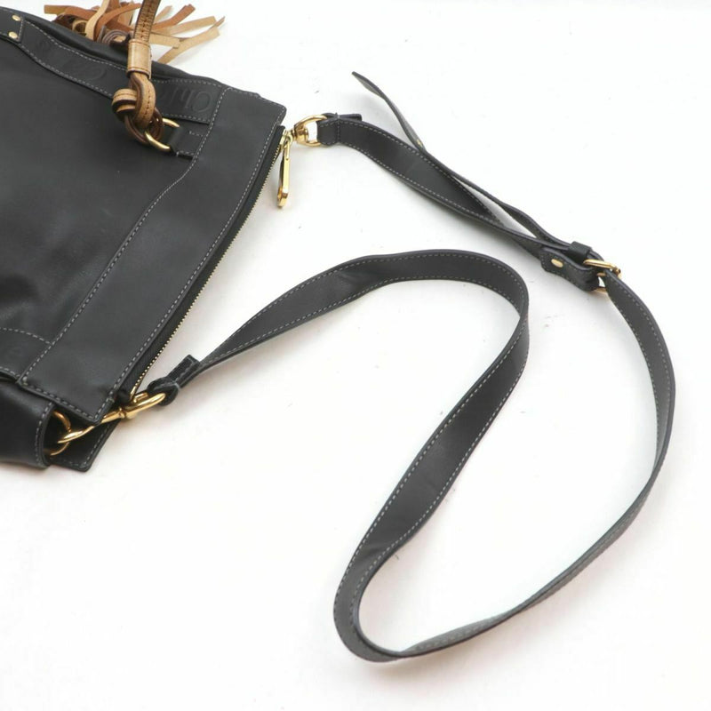 Pre-loved authentic Chloe Crossbody Bag Black Leather sale at jebwa.