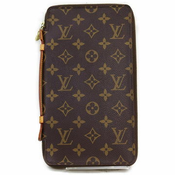 Louis Vuitton Zippy Wallet Brown