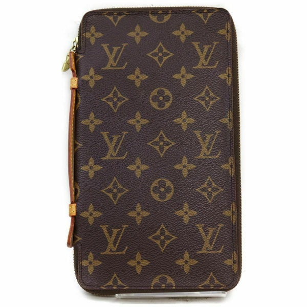 Louis Vuitton Zippy Wallet Brown