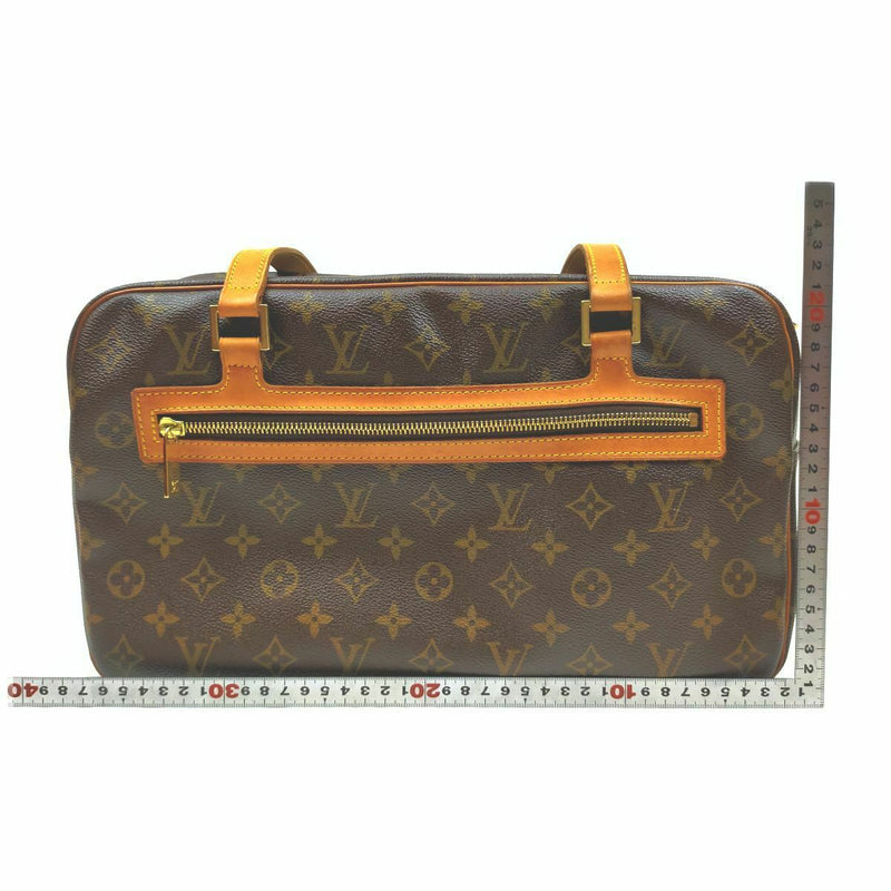 Louis Vuitton Cite GM Handbag Purse Damier Ebene N48091 FL1005 66952