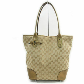 Gucci Gg Shoulder Bag Brown Canvas