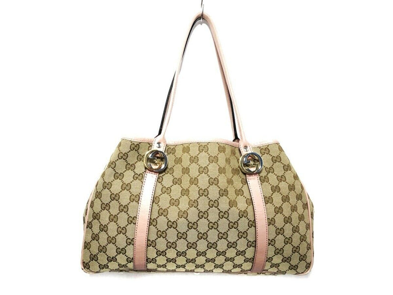 Gucci Gg Twins Hand Bag Jacquard &