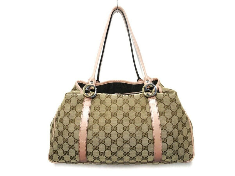 Gucci Gg Twins Hand Bag Jacquard &
