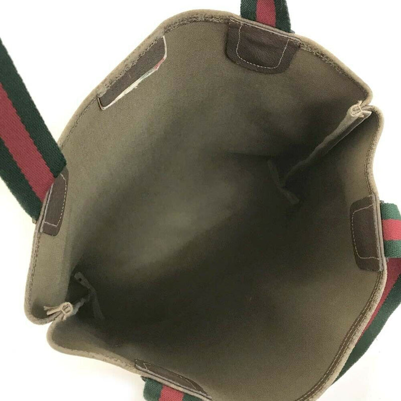 Old Gucci Gg Logo Pattern Webbing