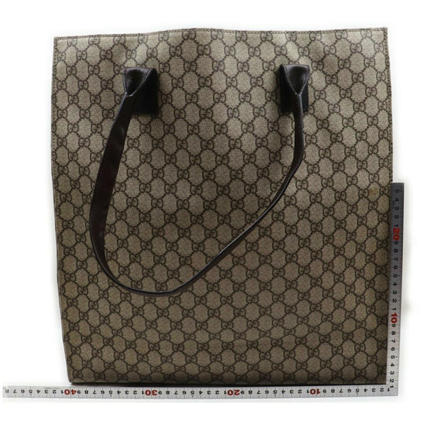 Pre-loved authentic Gucci Tote Bag Light Brown Coated sale at jebwa.