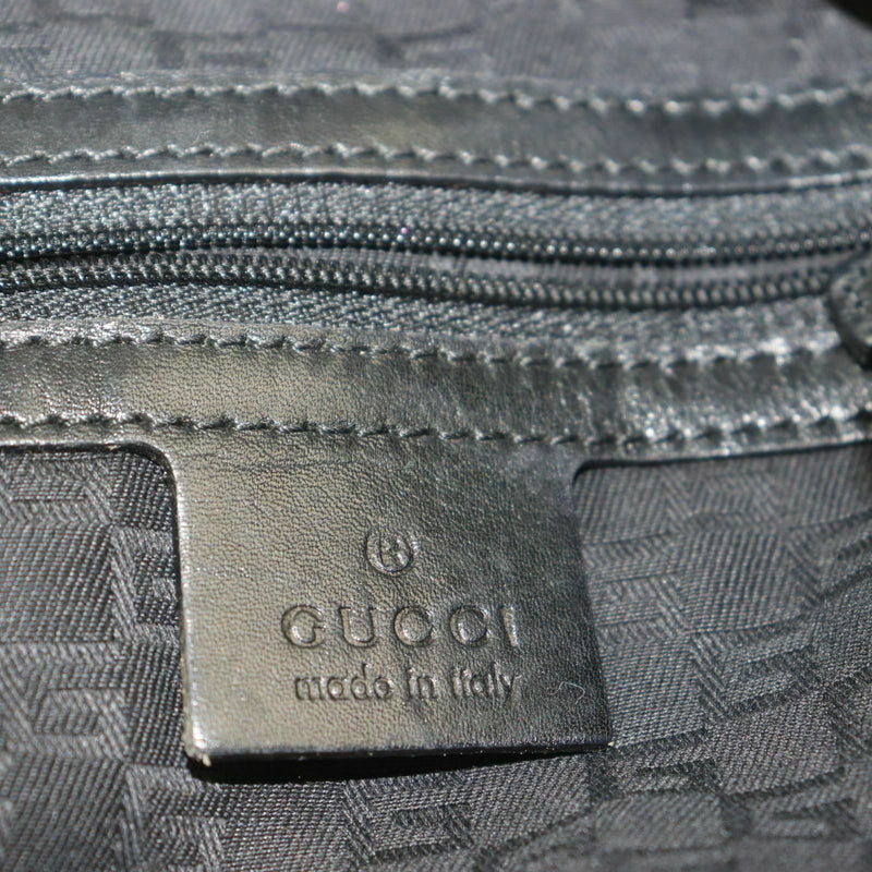 Pre-loved authentic Gucci Shoulder Bag Black Canvas sale at jebwa.