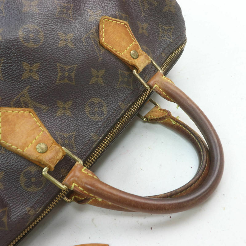 Louis Vuitton Speedy 30 Satchel Bag