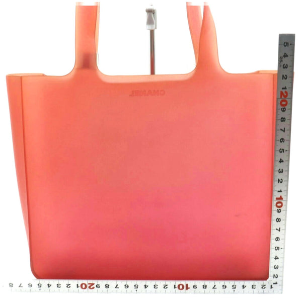 Chanel Tote Bag Rubber Pink