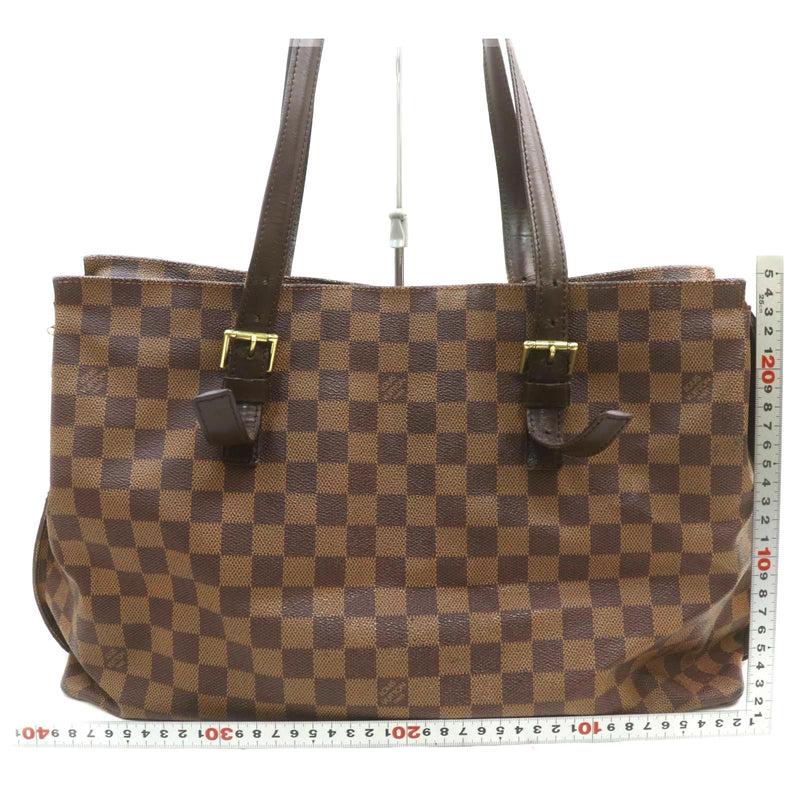 Authentic Louis Vuitton Damier Ebene Chelsea Tote Shoulder Bag