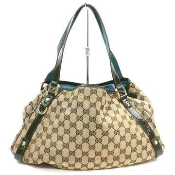 Gucci Abbey Gg Tote Bag Canvas