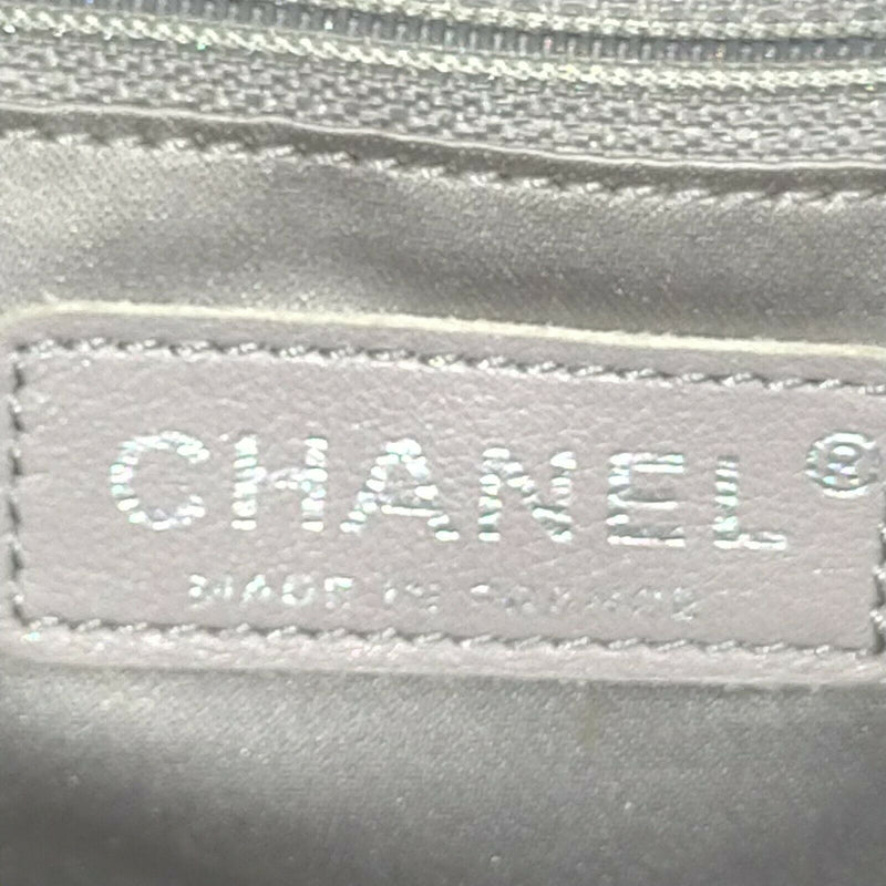 Chanel Tote Bag Vinyl Black