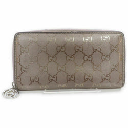 Gucci Zippy Wallet Gray Coated