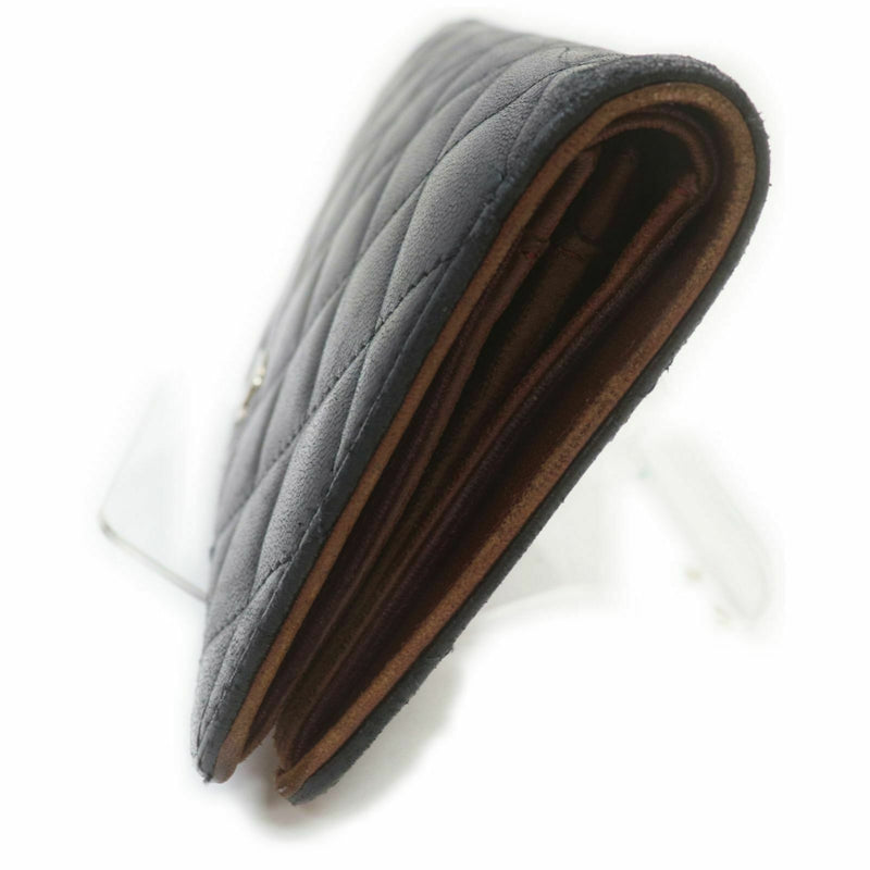 Chanel Long Wallet Black Lambskin