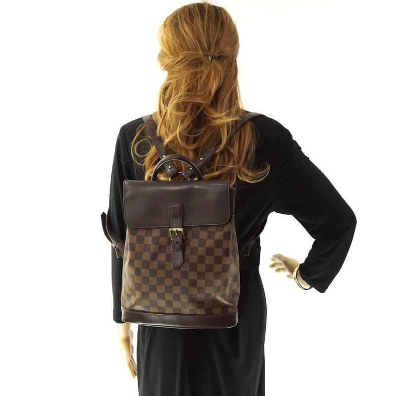 Louis Vuitton Soho Backpack Brown Louis Vuitton Soho Backpack Brown