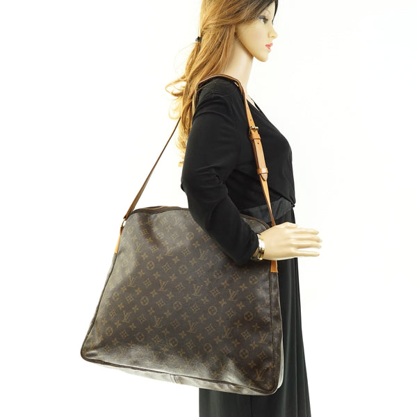 Pre-loved authentic Louis Vuitton Ballad Tote Bag Brown sale at jebwa.
