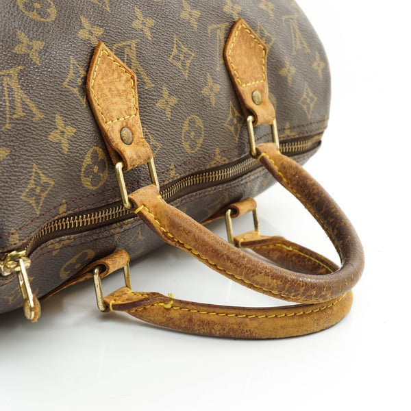 Louis Vuitton Speedy 30 Satchel Bag