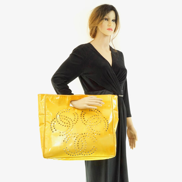 Chanel Cocomark Bag Wh Pouch Patent