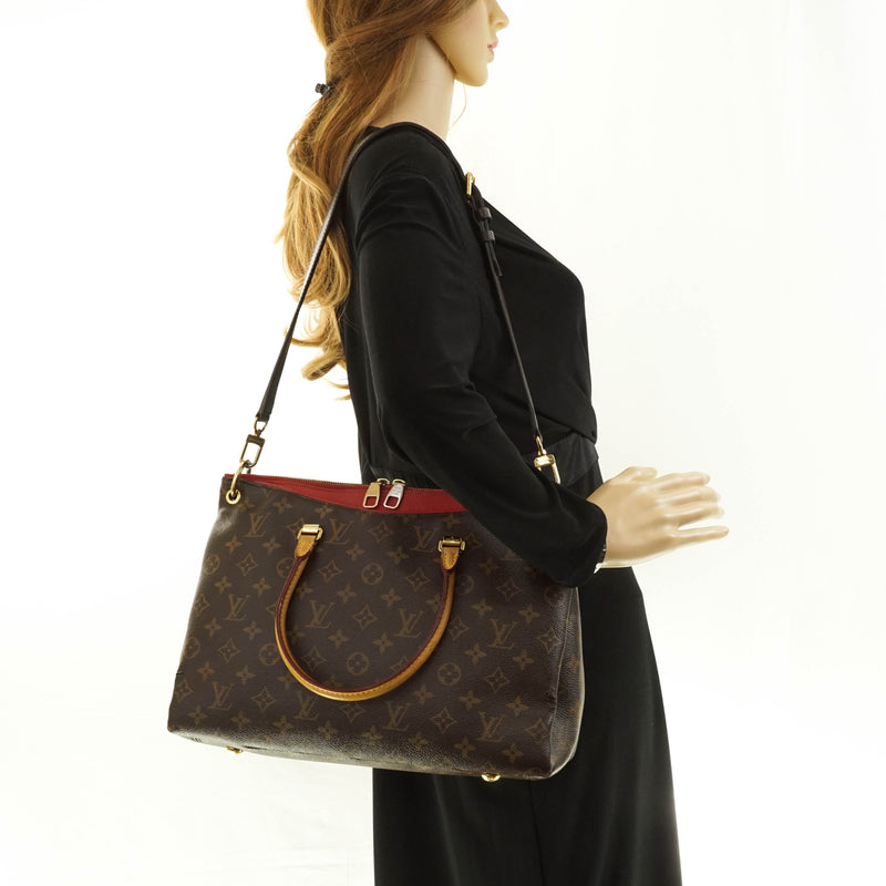 Authentic Pre Owned Louis Vuitton Pallas Shopper Shoulder Bag