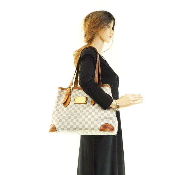 Louis Vuitton Hampstead Mm Tote Bag