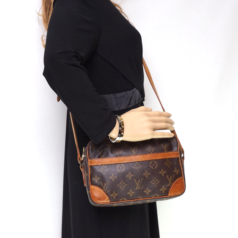Shop for Louis Vuitton Monogram Canvas Leather Trocadero 23 cm Bag -  Shipped from USA