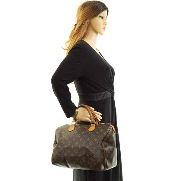 Louis Vuitton Speedy 30 Satchel Bag