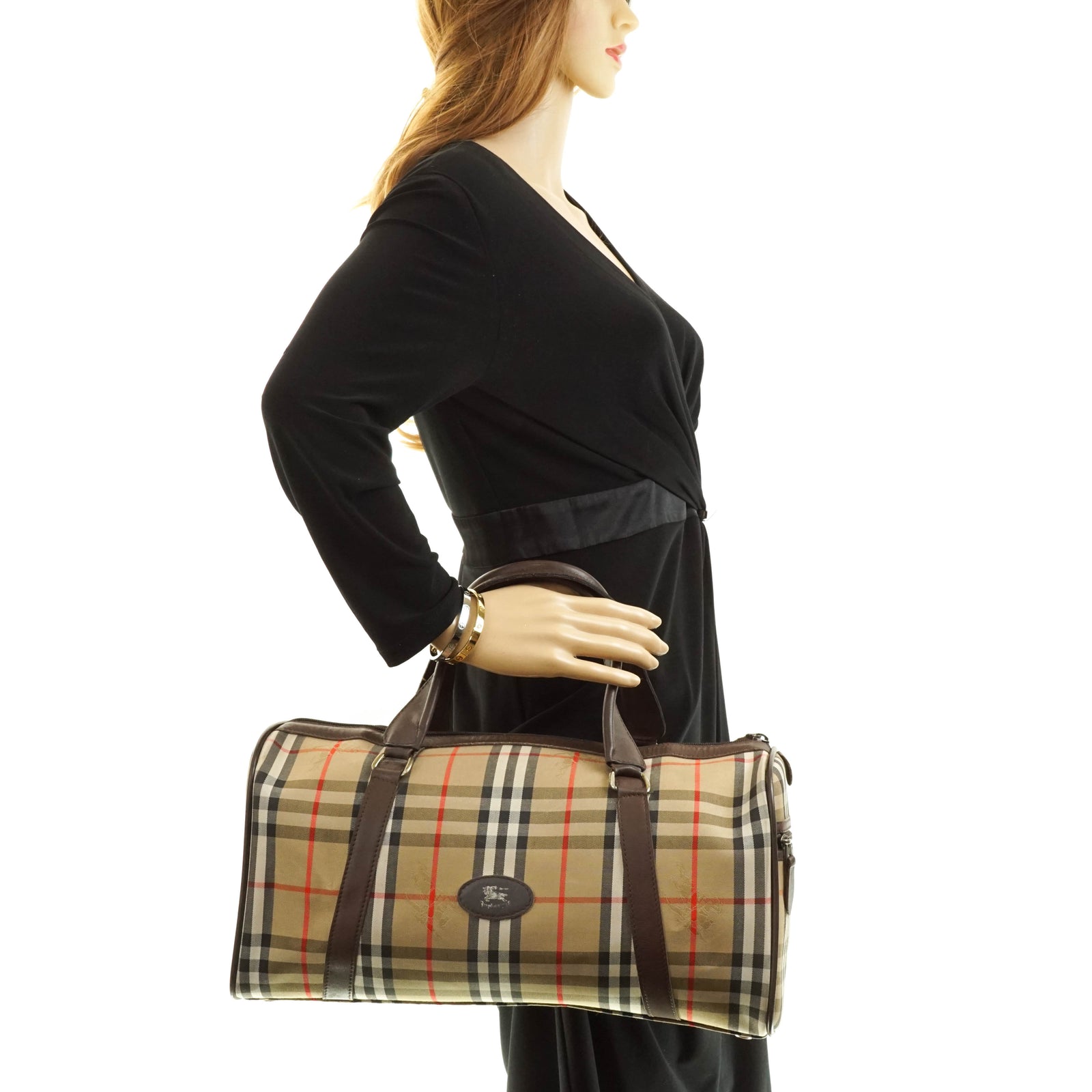 Burberry Nova Check Travel Bag