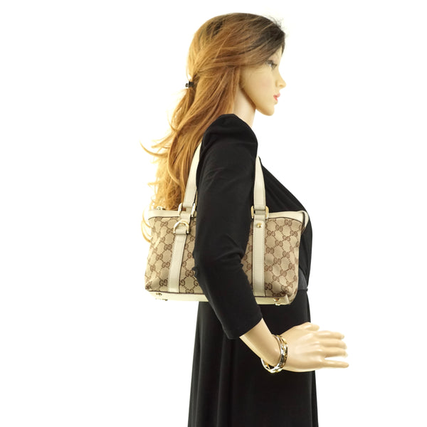 Gucci Gg Hand Bag Shoulder Leather