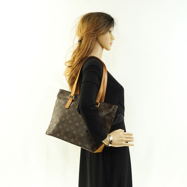 Pre-loved authentic Louis Vuitton Cabas Piano Tote Bag sale at jebwa.