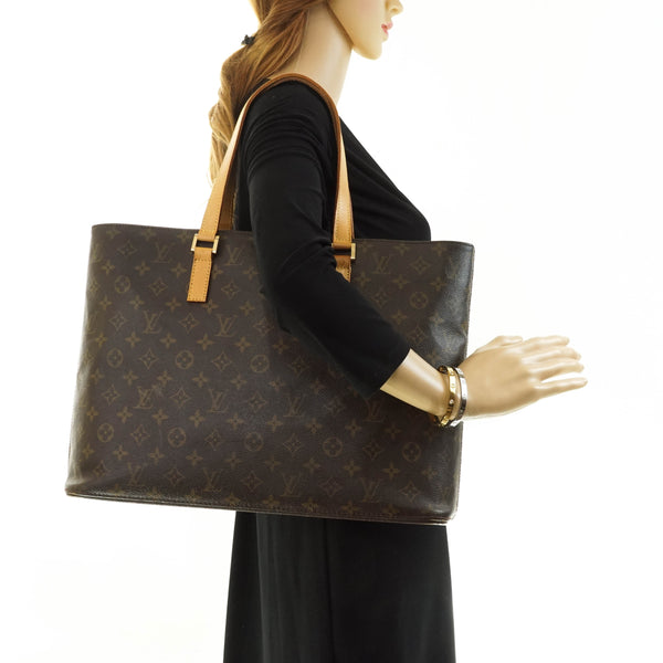Louis Vuitton Luco Tote Bag Brown