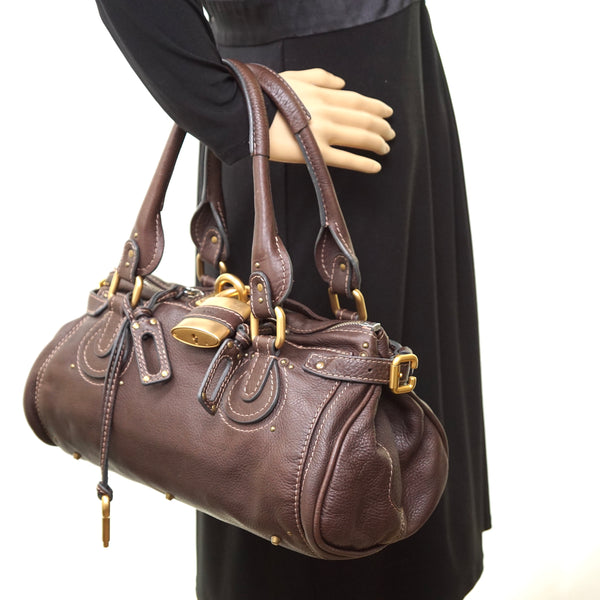 Pre-loved authentic Chloe Paddington Shoulder Bag sale at jebwa