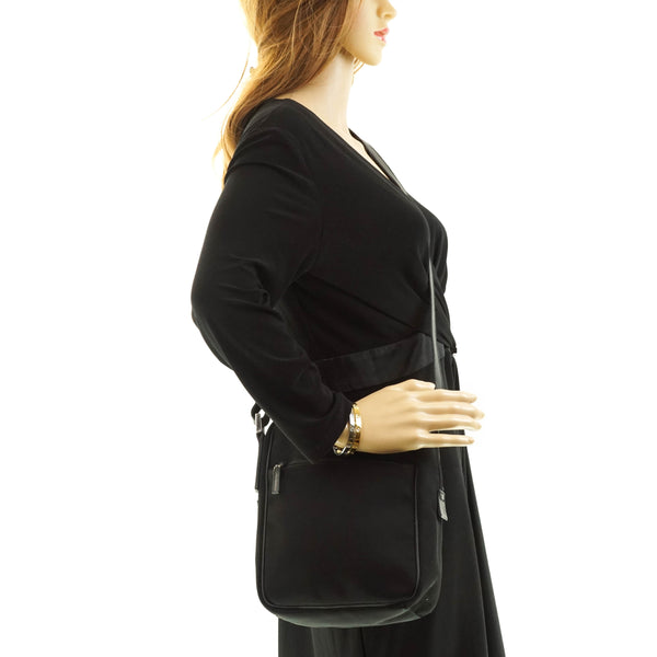 Gucci Crossbody Bag Black Canvas